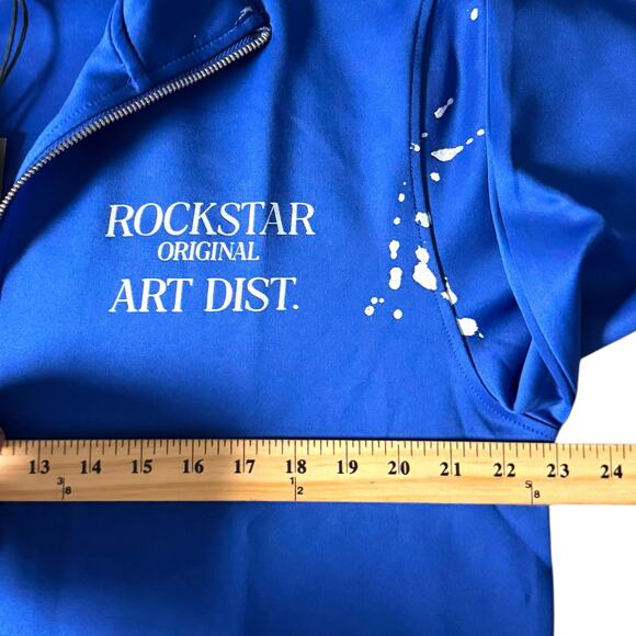 Rockstar Original Art District Full Zip Track Jacket Men’s L - Streetwear Skater - Picture 13 of 14